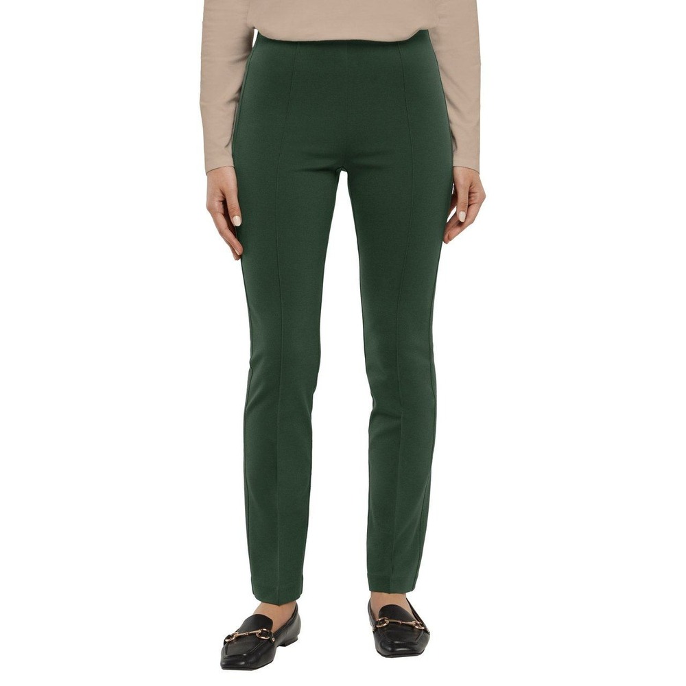 Banana Republic Ponte‎ Leggings Women S Green Like New Stretch Slim 892-303-B8